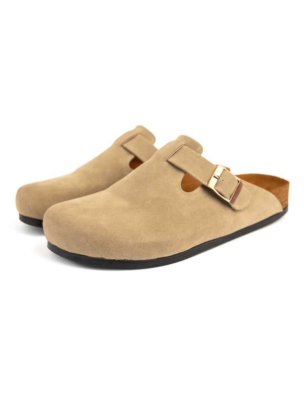 Beige Clogs Men