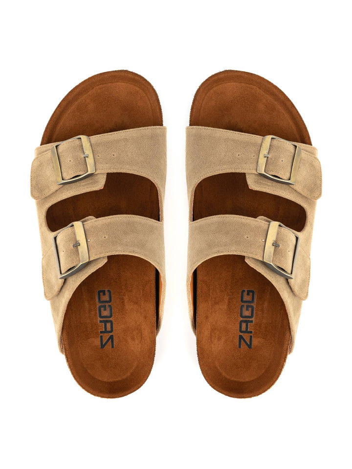 Beige Double-Strap Women