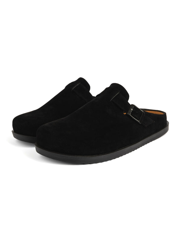 Black Closed Clogs Men