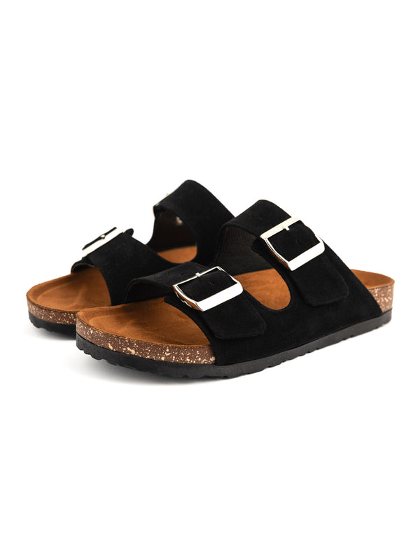 Black Double-Strap Women