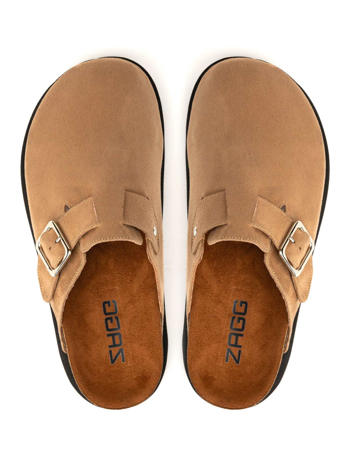 Dark Beige Classic Clogs