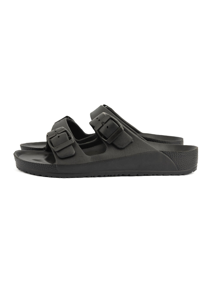 EVA Black Double-Strap Men