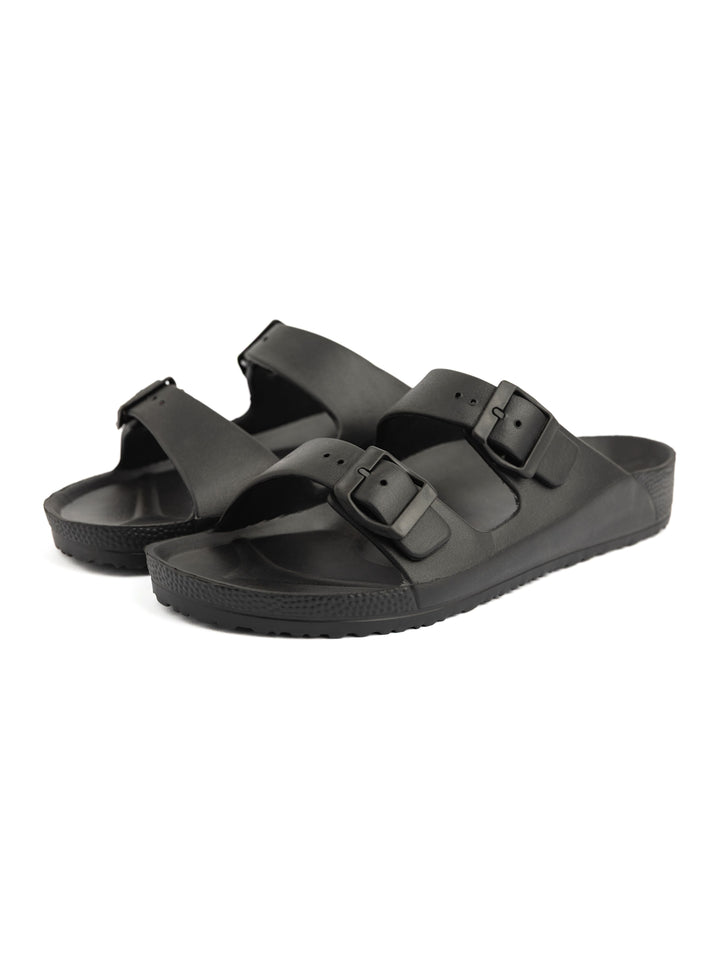 EVA Black Double-Strap Men