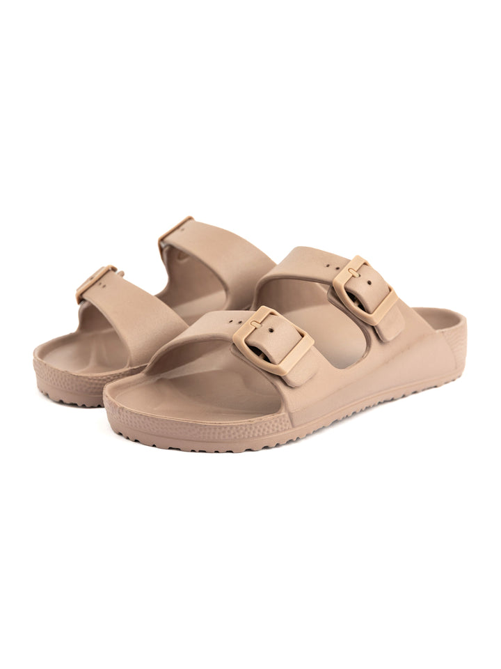 EVA Beige Double-Strap Women