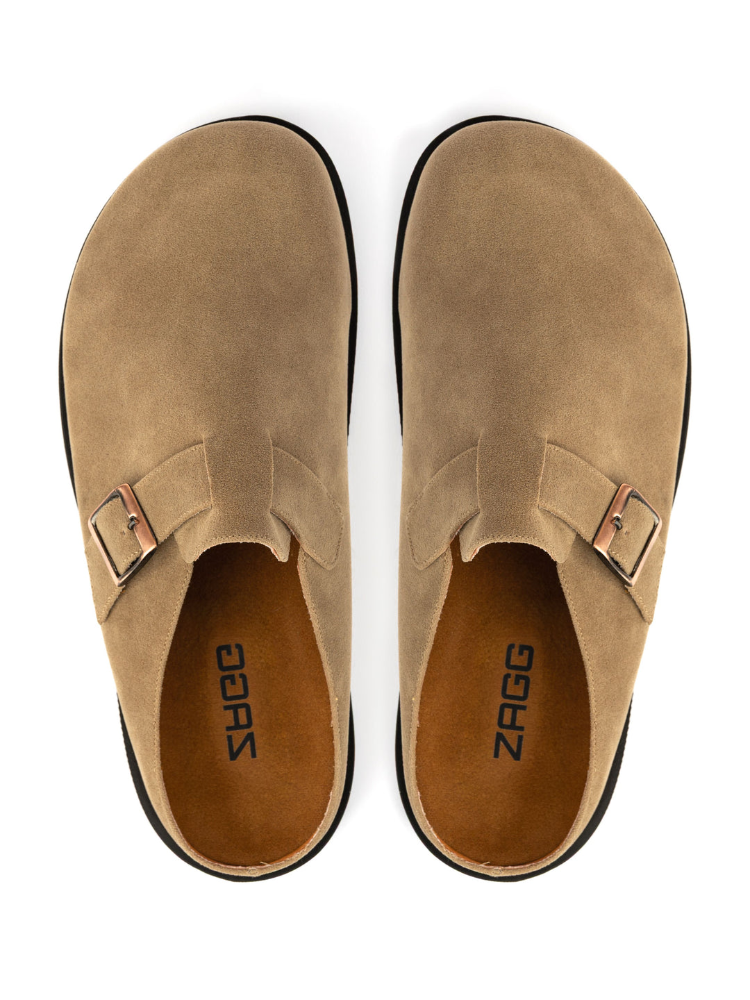 Beige Closed Clogs Men