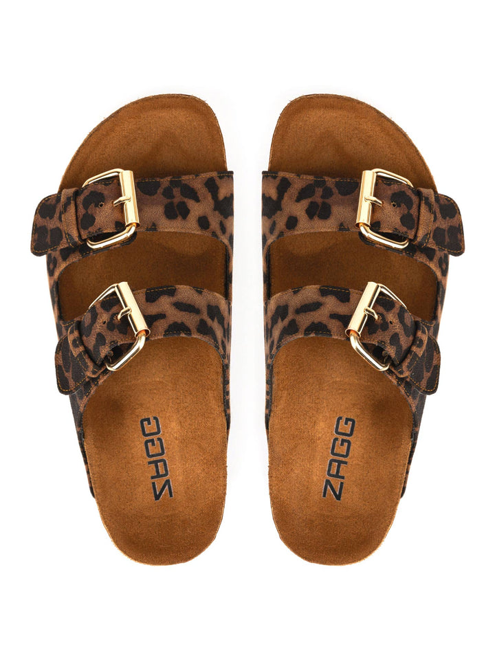 Leopard High Double Buckle