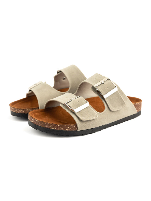 Light Grey Double-Strap Women