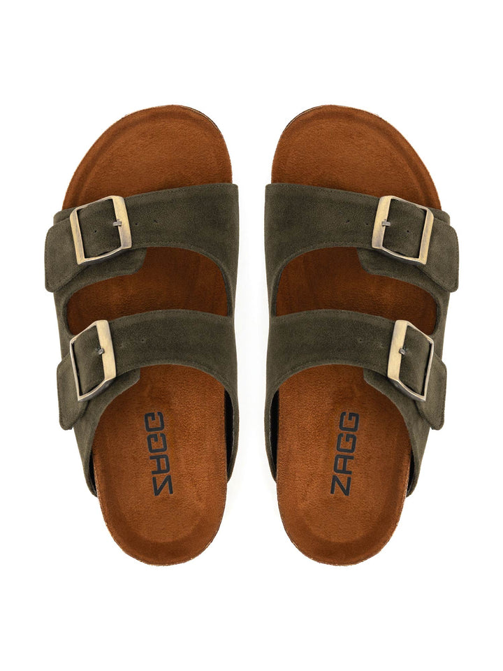 Olive Green Double-Strap Women