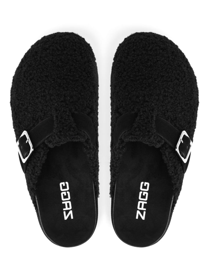 Black Sheep Fur High Clogs