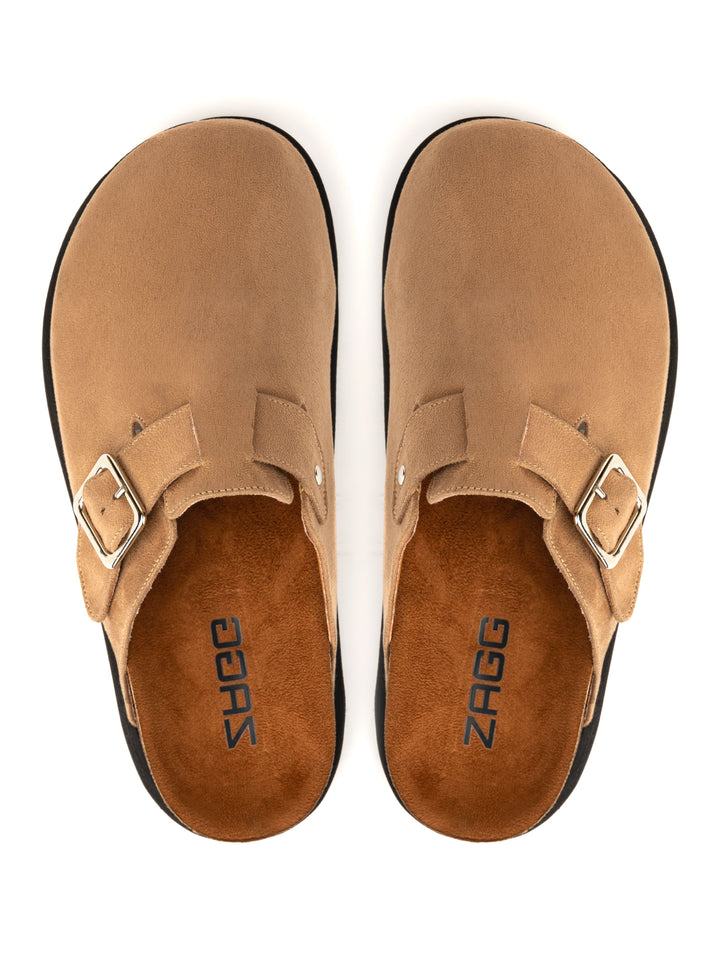 Dark Beige Classic Clogs