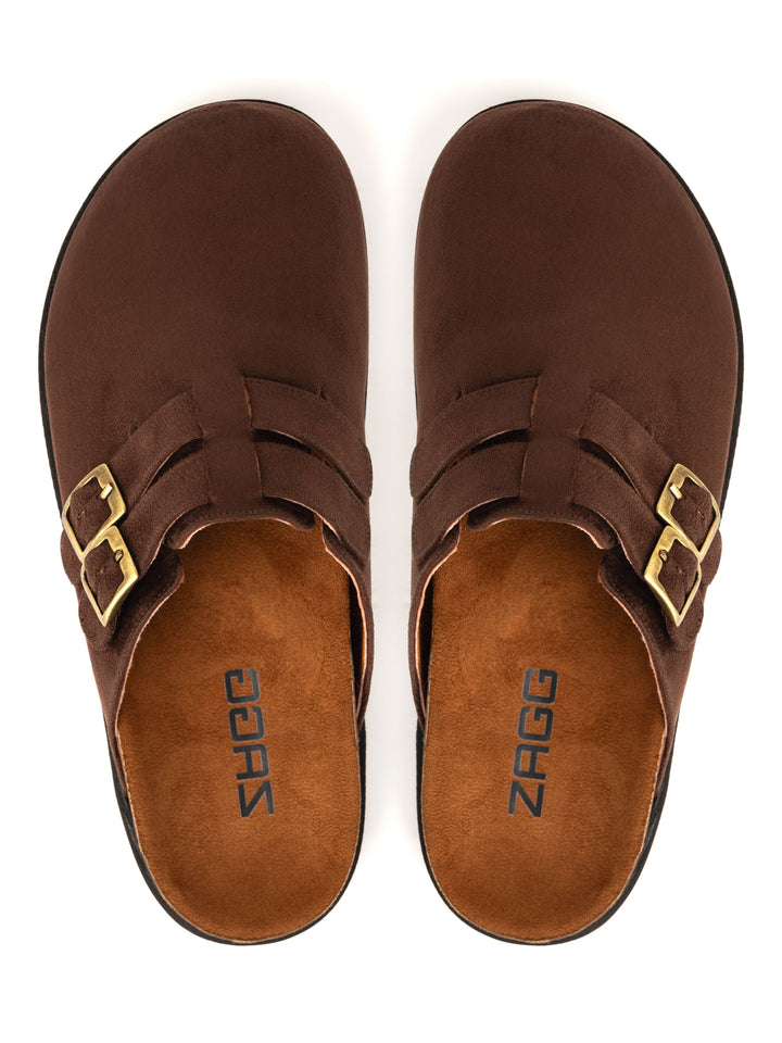 Brown High Clogs