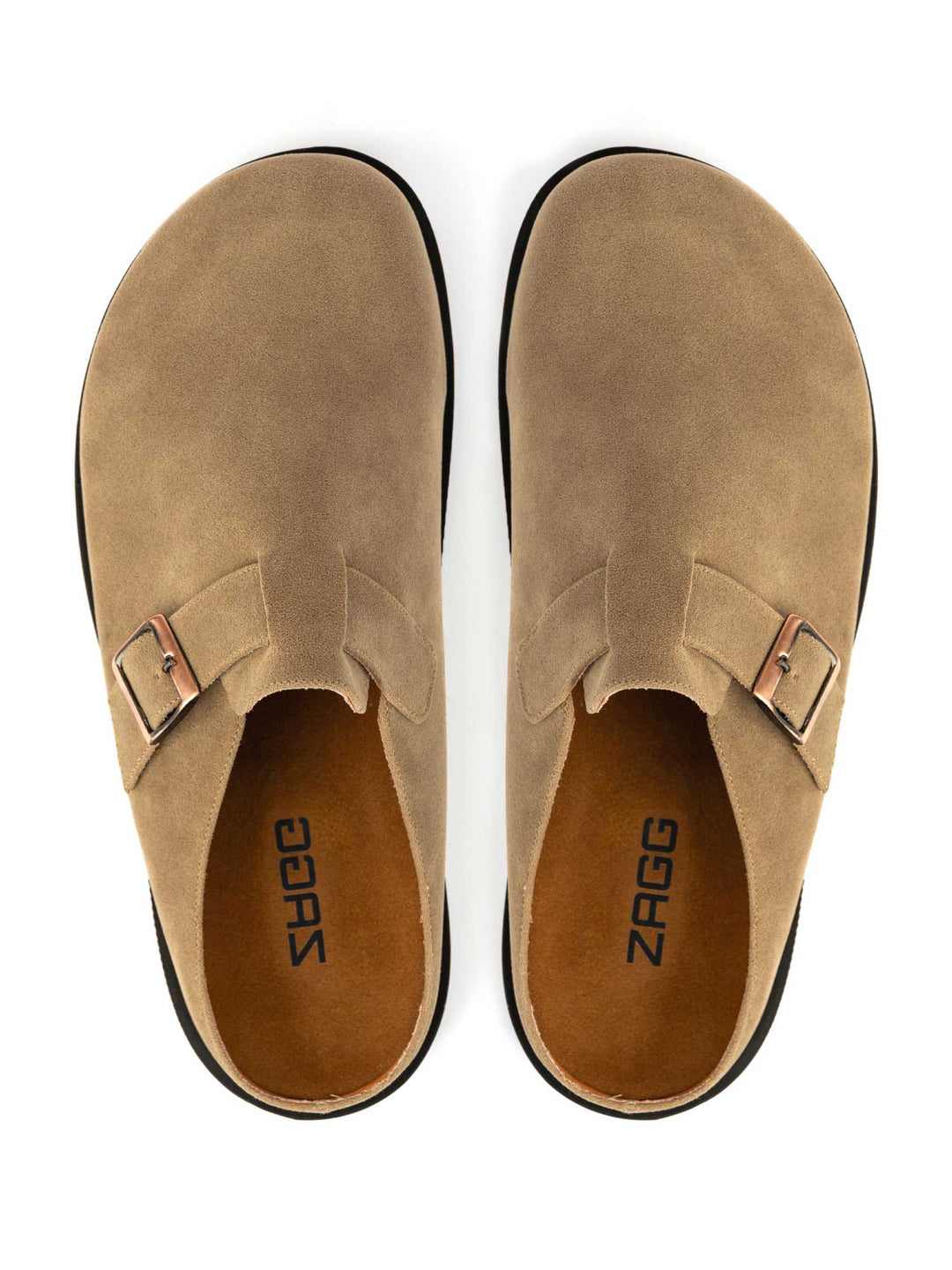 Beige Closed Clogs Men