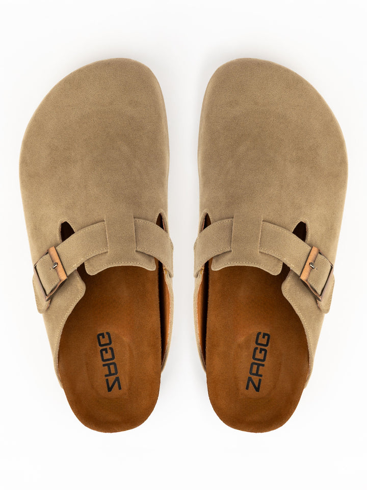 Beige Clogs Men