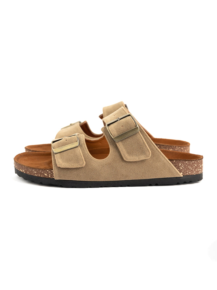Beige Double-Strap Women