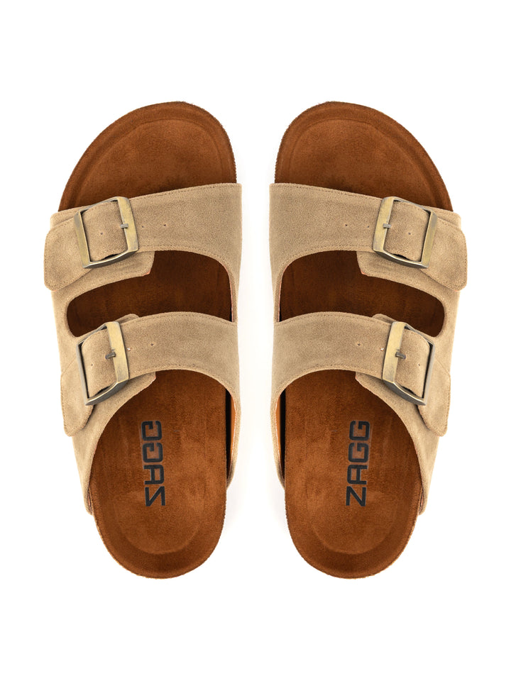Beige Double-Strap Women