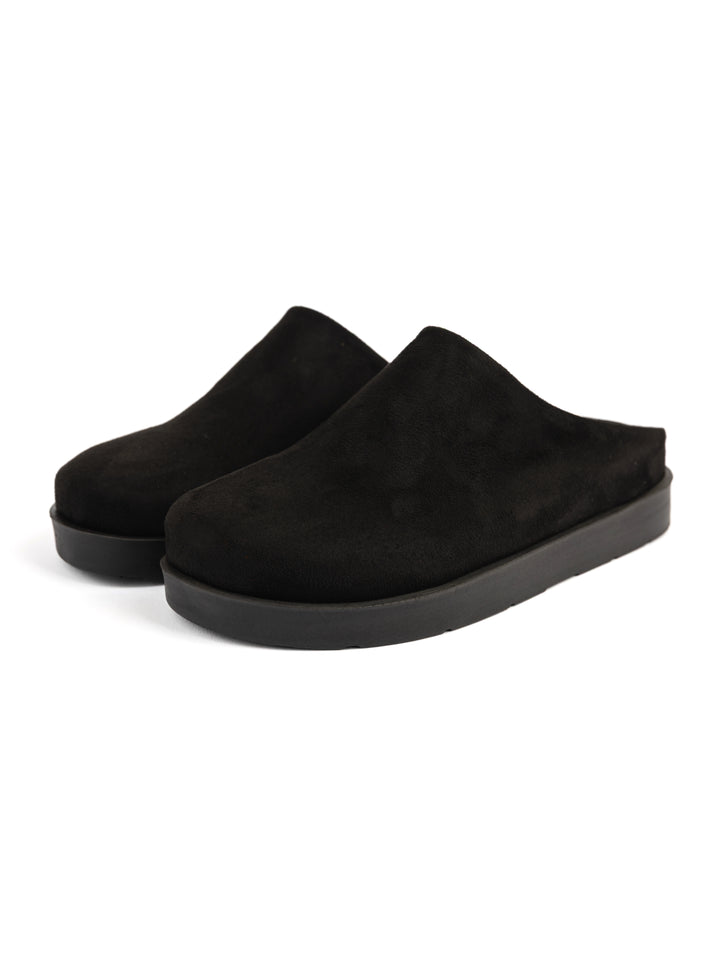 Black High Closed Clogs