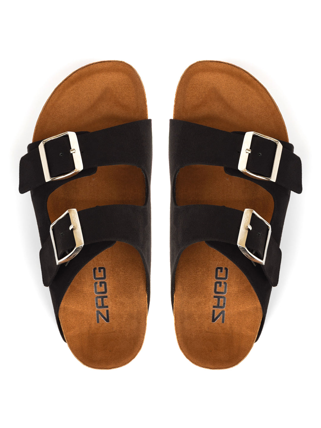 Black High Double Buckle