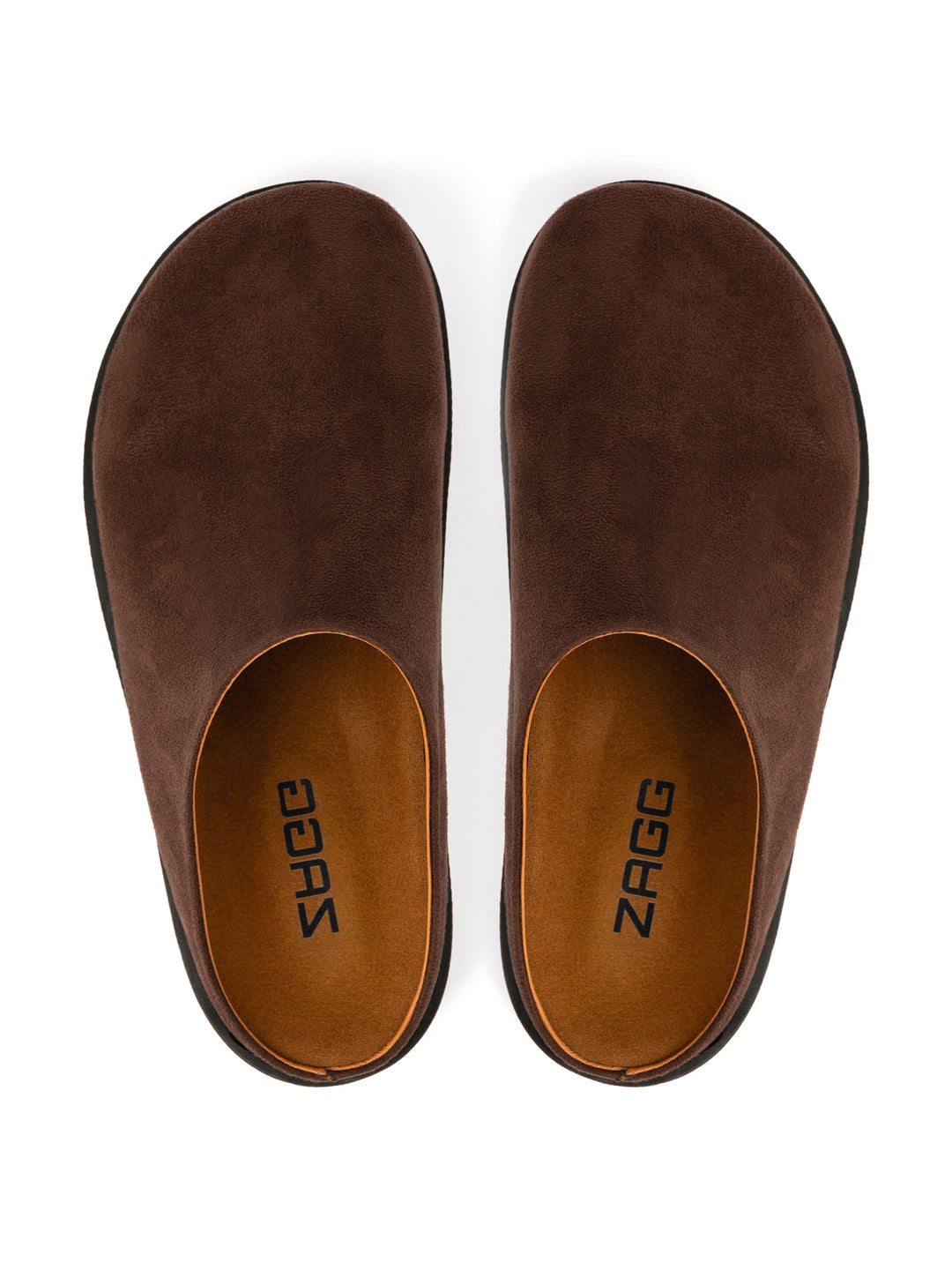 Brown High Closed Clogs