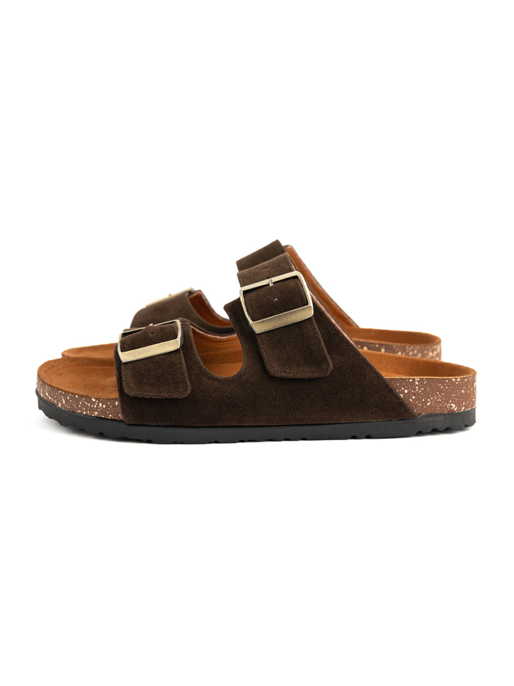 Brown Double-Strap Women