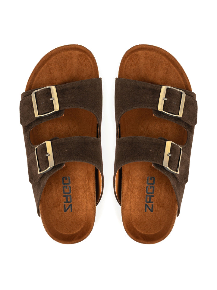 Brown Double-Strap Women