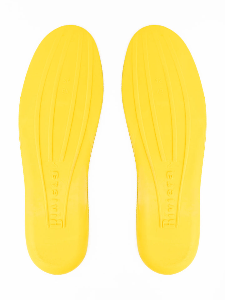 Black Memory Foam Footbed Men