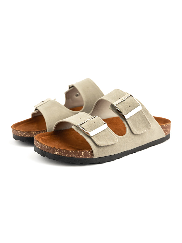 Light Grey Double-Strap Women