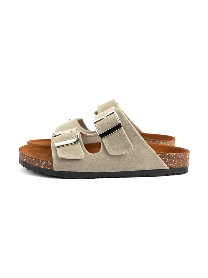Light Grey Double-Strap Women