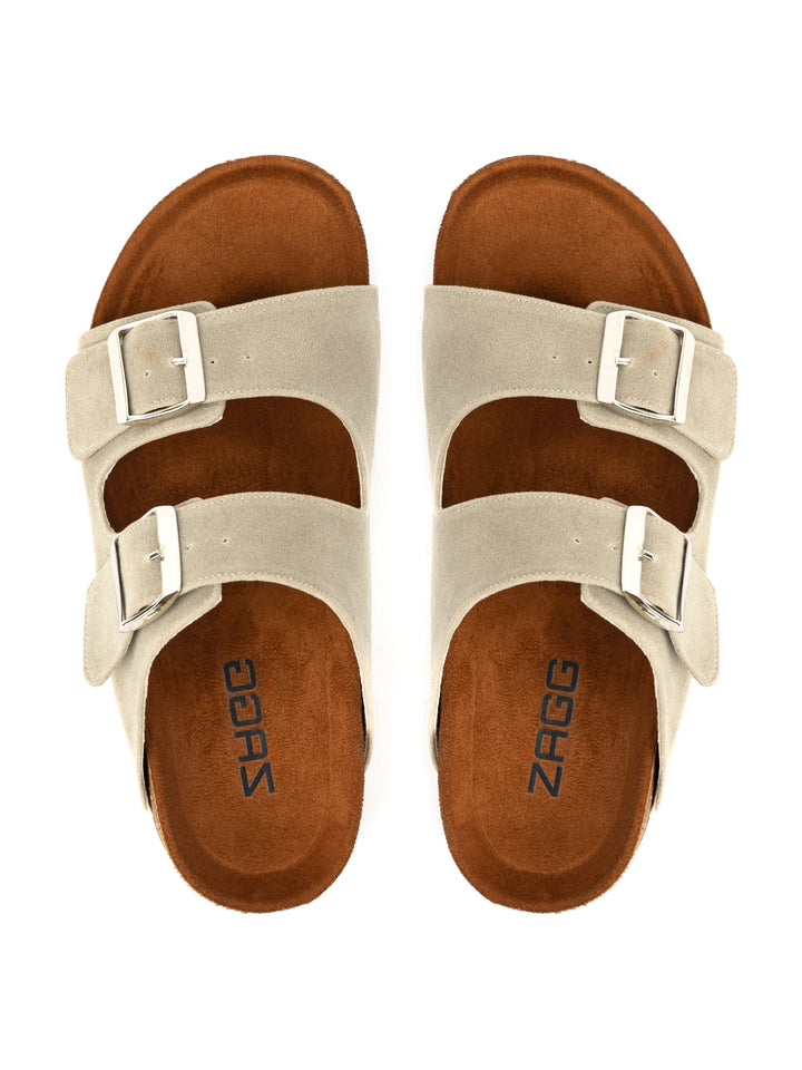 Light Grey Double-Strap Women