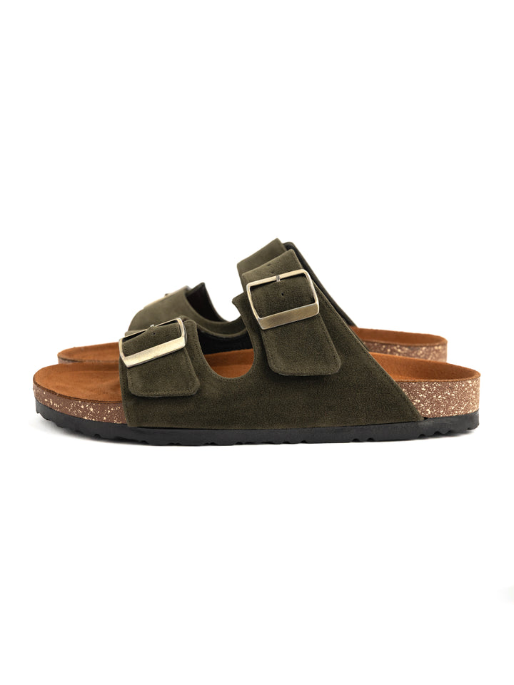 Olive Green Double-Strap Women